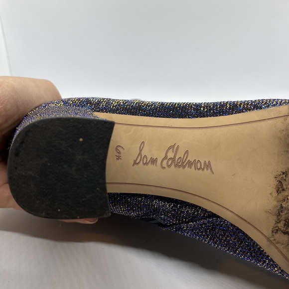 Sam Edelman Calexa Glitter Sock Bootie Size 6.5 - Picture 6 of 10
